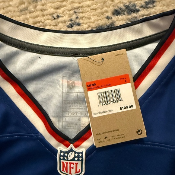 Buffalo Bills Josh Allen Nike Jersey NWT - Picture 4 of 11